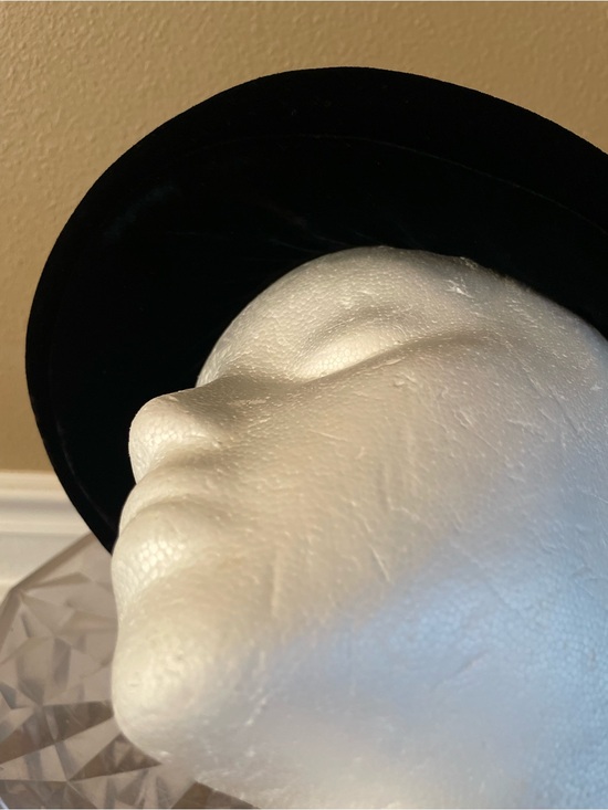 Sally Vielor Headlines Vintage Black Velvet Womens Beret Hat main image 10